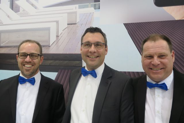 Why the grando team wore bow ties Why the grando team wore bow ties
